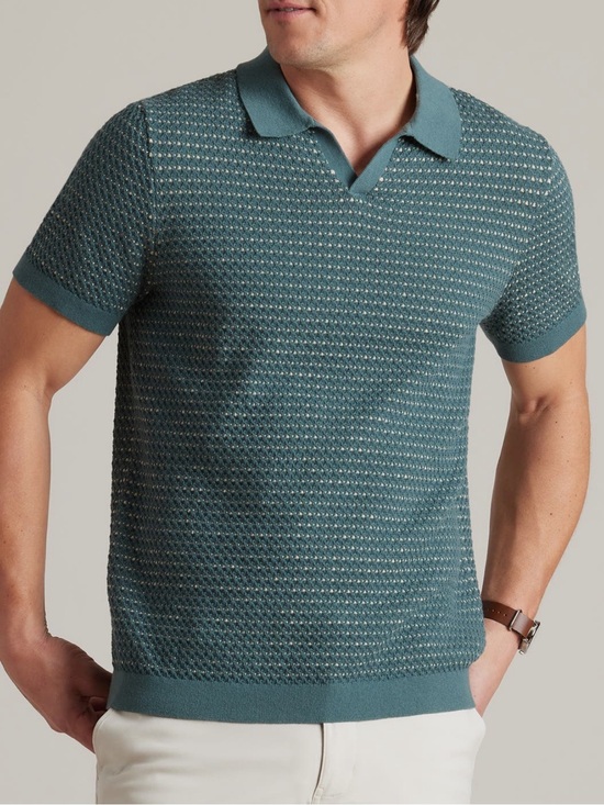 RHONE Other - Rhone Men’s Johnny Collar Knit Polo Shirt